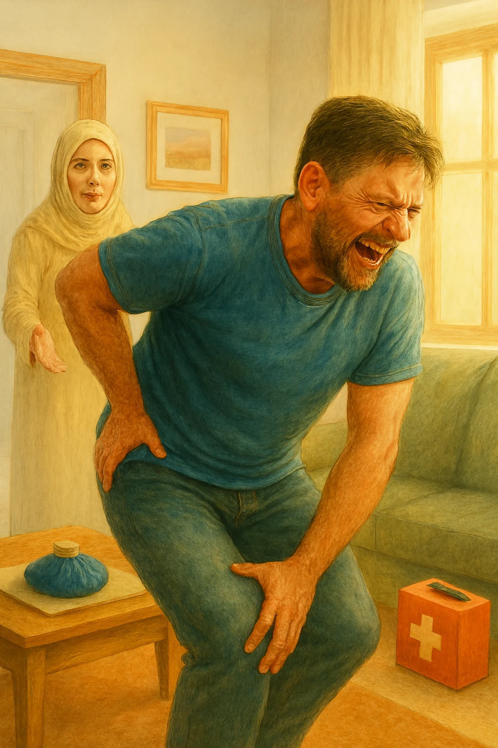 کمر درد حاد