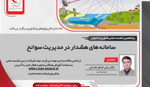 سامانه های هشدار در مدیریت سوانح