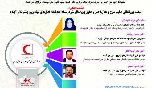 نهضت بین‌المللی صلیب سرخ و هلال احمر و حقوق بین‌الملل بشردوستانه:هدف‌ها، اصل‌های بنیادین و چشم‌انداز آینده