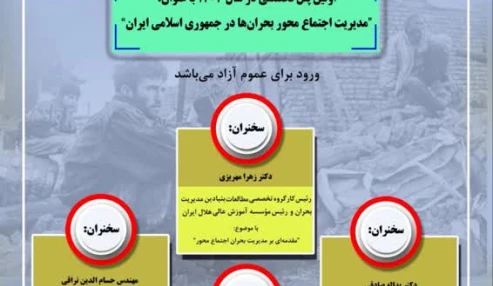 مدیریت اجتماع محور بحران ها در جمهوری اسلامی ایران