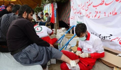 اخلاق امدادگری در مواجهه با زائران اربعین حسینی(ع)