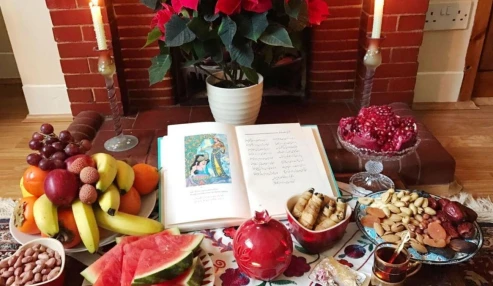 دورهمی هلالی‌‌های خوزستان در شب یلدا