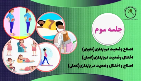 دوره 60 ساعته آمادگی برای زایمان - جلسه سوم